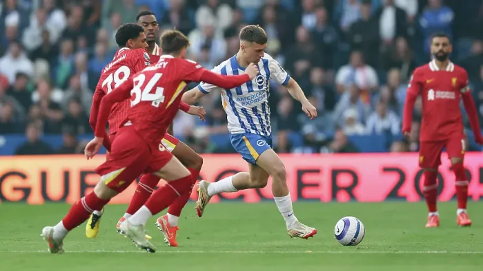 Framed Print : Brighton and Hove Albion v LIverpool Premier League 19MAY25 Framed Print : Brighton and Hove Albion v LIverpool Premier League 19MAY25