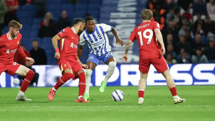Framed Print : Brighton and Hove Albion v LIverpool Premier League 19MAY25 Framed Print : Brighton and Hove Albion v LIverpool Premier League 19MAY25