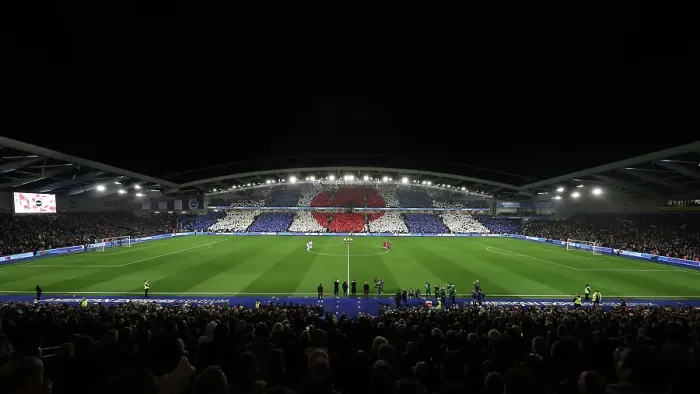 Framed Print : Brighton and Hove Albion v Manchester City Premier League 09NOV24 Framed Print : Brighton and Hove Albion v Manchester City Premier League 09NOV24