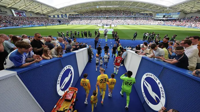 Framed Print : Brighton and Hove Albion v Manchester United Premier League 19MAY24 Framed Print : Brighton and Hove Albion v Manchester United Premier League 19MAY24