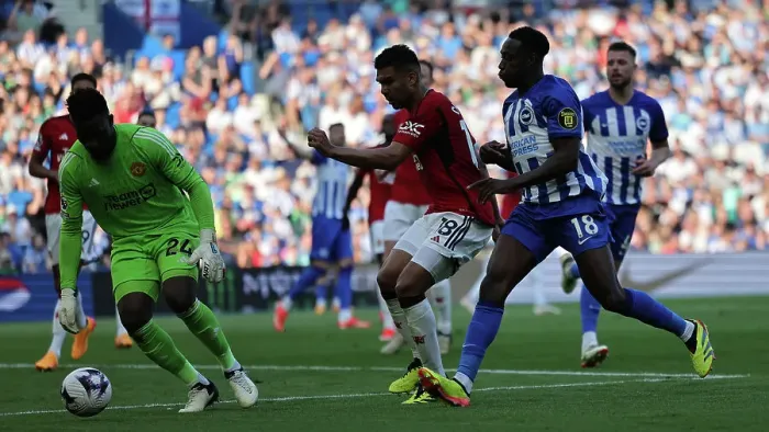 Framed Print : Brighton and Hove Albion v Manchester United Premier League 19MAY24 Framed Print : Brighton and Hove Albion v Manchester United Premier League 19MAY24
