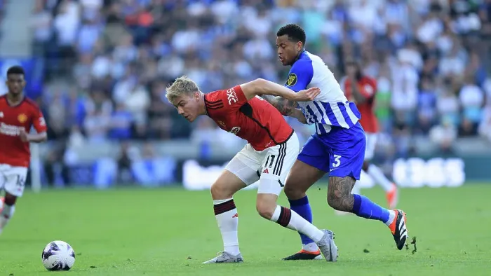 Framed Print : Brighton and Hove Albion v Manchester United Premier League 19MAY24 Framed Print : Brighton and Hove Albion v Manchester United Premier League 19MAY24