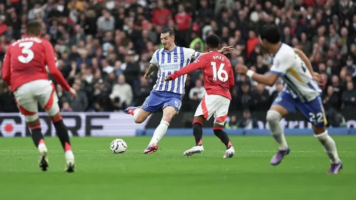 Framed Print : Brighton and Hove Albion v Manchester United Premier League 24AUG24 Framed Print : Brighton and Hove Albion v Manchester United Premier League 24AUG24
