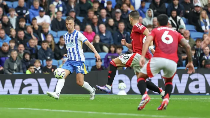 Framed Print : Brighton and Hove Albion v Manchester United Premier League 24AUG24 Framed Print : Brighton and Hove Albion v Manchester United Premier League 24AUG24