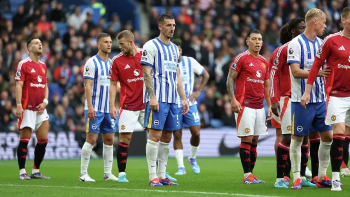 Framed Print : Brighton and Hove Albion v Manchester United Premier League 24AUG24 Framed Print : Brighton and Hove Albion v Manchester United Premier League 24AUG24