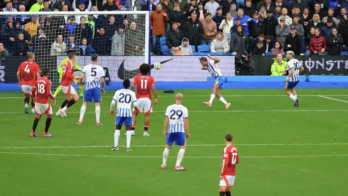 Framed Print : Brighton and Hove Albion v Manchester United Premier League 24AUG24 Framed Print : Brighton and Hove Albion v Manchester United Premier League 24AUG24