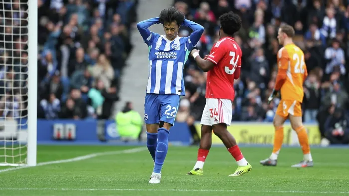 Framed Print : Brighton and Hove Albion v Nottingham Forest Premier League 01MAR26 Framed Print : Brighton and Hove Albion v Nottingham Forest Premier League 01MAR26