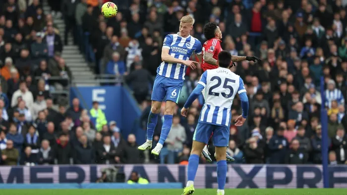 Framed Print : Brighton and Hove Albion v Nottingham Forest Premier League 01MAR26 Framed Print : Brighton and Hove Albion v Nottingham Forest Premier League 01MAR26