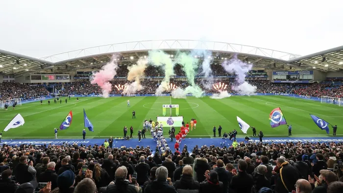 Framed Print : Brighton and Hove Albion v Nottingham Forest Premier League 01MAR26 Framed Print : Brighton and Hove Albion v Nottingham Forest Premier League 01MAR26