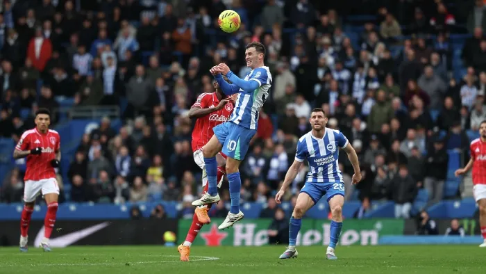Framed Print : Brighton and Hove Albion v Nottingham Forest Premier League 01MAR26 Framed Print : Brighton and Hove Albion v Nottingham Forest Premier League 01MAR26