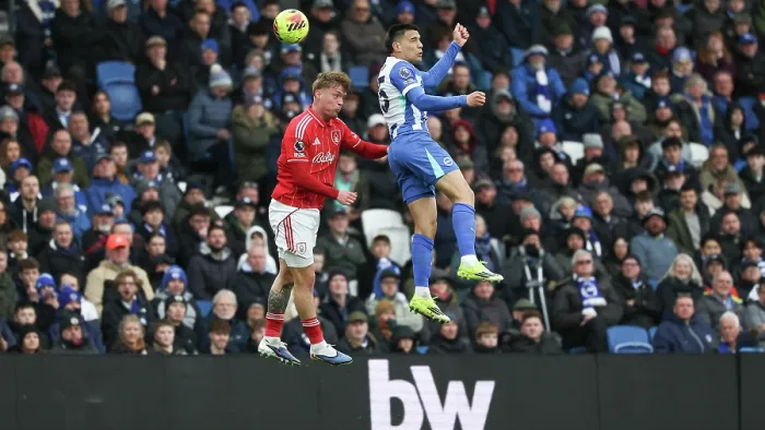 Framed Print : Brighton and Hove Albion v Nottingham Forest Premier League 01MAR26 Framed Print : Brighton and Hove Albion v Nottingham Forest Premier League 01MAR26