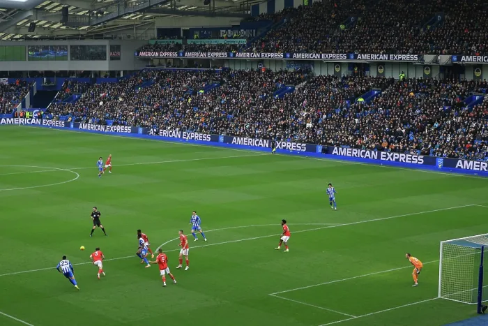 Framed Print : Brighton and Hove Albion v Nottingham Forest Premier League 01MAR26 Framed Print : Brighton and Hove Albion v Nottingham Forest Premier League 01MAR26
