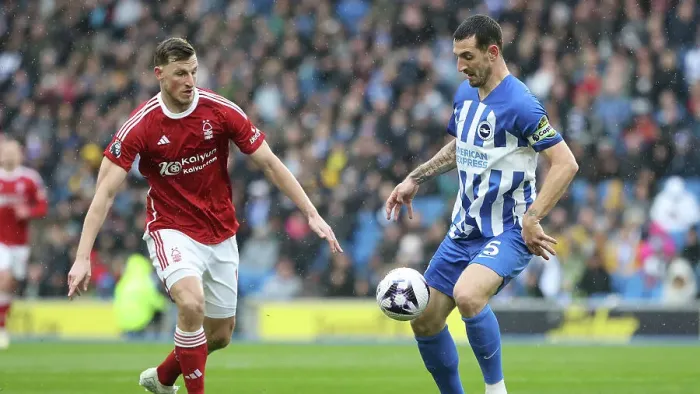 Framed Print : Brighton and Hove Albion v Nottingham Forest Premier League 10MAR24 Framed Print : Brighton and Hove Albion v Nottingham Forest Premier League 10MAR24