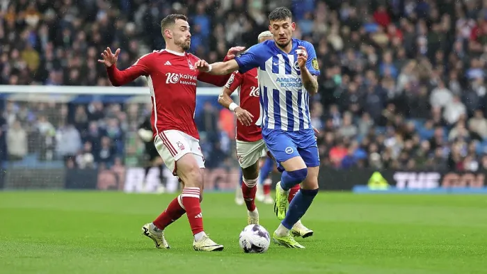 Framed Print : Brighton and Hove Albion v Nottingham Forest Premier League 10MAR24 Framed Print : Brighton and Hove Albion v Nottingham Forest Premier League 10MAR24