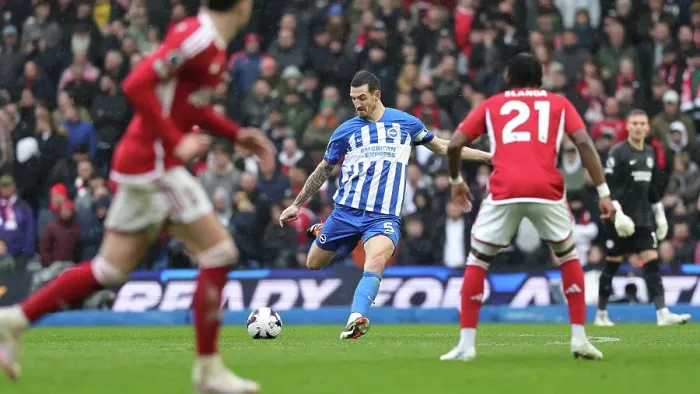 Framed Print : Brighton and Hove Albion v Nottingham Forest Premier League 10MAR24 Framed Print : Brighton and Hove Albion v Nottingham Forest Premier League 10MAR24