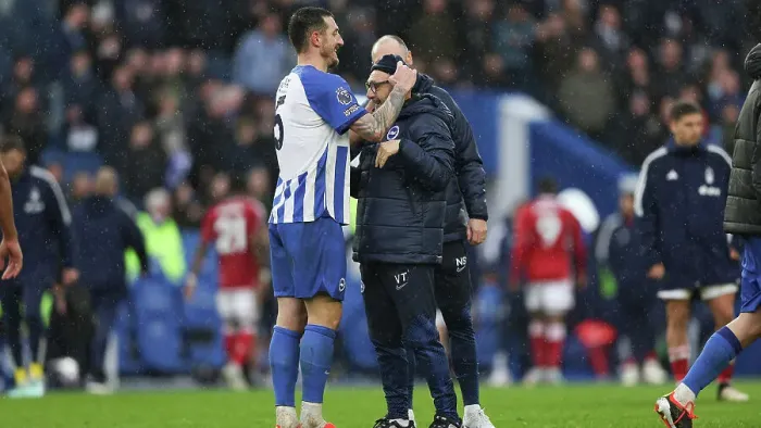 Framed Print : Brighton and Hove Albion v Nottingham Forest Premier League 10MAR24 Framed Print : Brighton and Hove Albion v Nottingham Forest Premier League 10MAR24