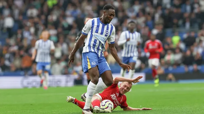 Framed Print : Brighton and Hove Albion v Nottingham Forest Premier League 22SEP24 Framed Print : Brighton and Hove Albion v Nottingham Forest Premier League 22SEP24