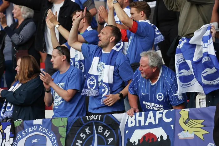 Framed Print : Brighton and Hove Albion v Roma Europa Conference League Play-off 20AUG26 Framed Print : Brighton and Hove Albion v Roma Europa Conference League Play-off 20AUG26