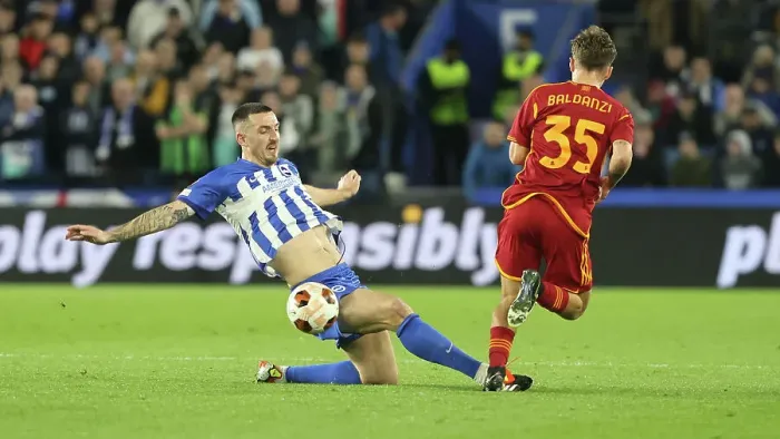 Framed Print : Brighton and Hove Albion v AS Roma Europa League - Round of 16, leg 2 of 2 14MAR24 Framed Print : Brighton and Hove Albion v AS Roma Europa League - Round of 16, leg 2 of 2 14MAR24