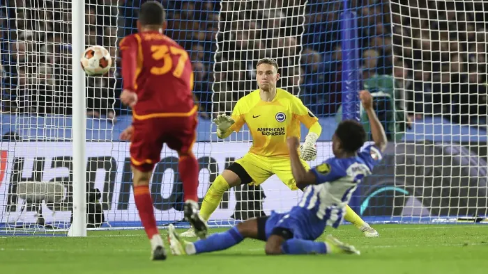 Framed Print : Brighton and Hove Albion v AS Roma Europa League - Round of 16, leg 2 of 2 14MAR24 Framed Print : Brighton and Hove Albion v AS Roma Europa League - Round of 16, leg 2 of 2 14MAR24