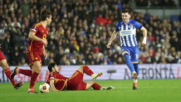 Framed Print : Brighton and Hove Albion v AS Roma Europa League - Round of 16, leg 2 of 2 14MAR24 Framed Print : Brighton and Hove Albion v AS Roma Europa League - Round of 16, leg 2 of 2 14MAR24