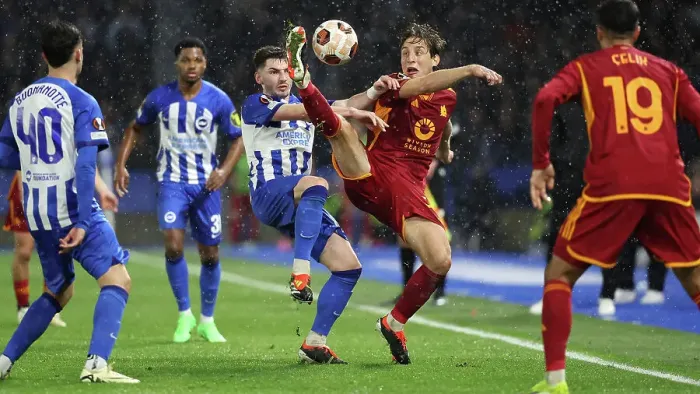 Framed Print : Brighton and Hove Albion v AS Roma Europa League - Round of 16, leg 2 of 2 14MAR24 Framed Print : Brighton and Hove Albion v AS Roma Europa League - Round of 16, leg 2 of 2 14MAR24