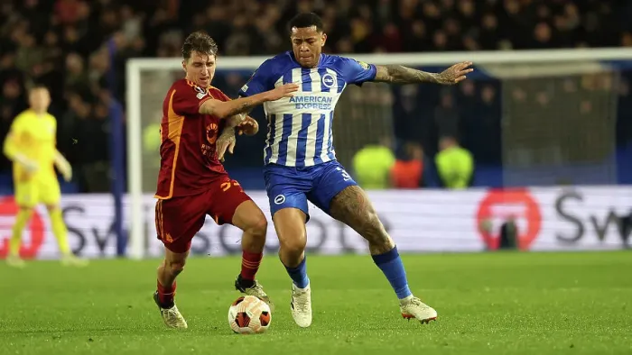 Framed Print : Brighton and Hove Albion v AS Roma Europa League - Round of 16, leg 2 of 2 14MAR24 Framed Print : Brighton and Hove Albion v AS Roma Europa League - Round of 16, leg 2 of 2 14MAR24
