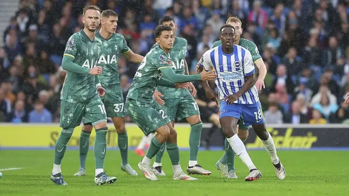 Framed Print : Brighton and Hove Albion v Tottenham Hotspur Premier League 06OCT24 Framed Print : Brighton and Hove Albion v Tottenham Hotspur Premier League 06OCT24