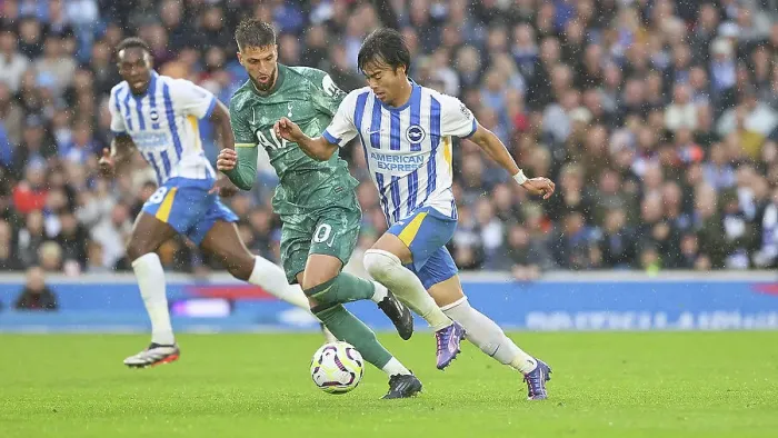 Framed Print : Brighton and Hove Albion v Tottenham Hotspur Premier League 06OCT24 Framed Print : Brighton and Hove Albion v Tottenham Hotspur Premier League 06OCT24