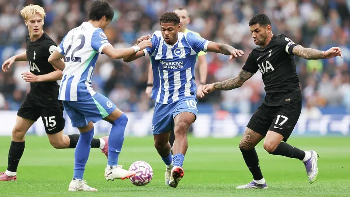 Framed Print : Brighton and Hove Albion v Tottenham Hotspur Premier League 20SEP25 Framed Print : Brighton and Hove Albion v Tottenham Hotspur Premier League 20SEP25