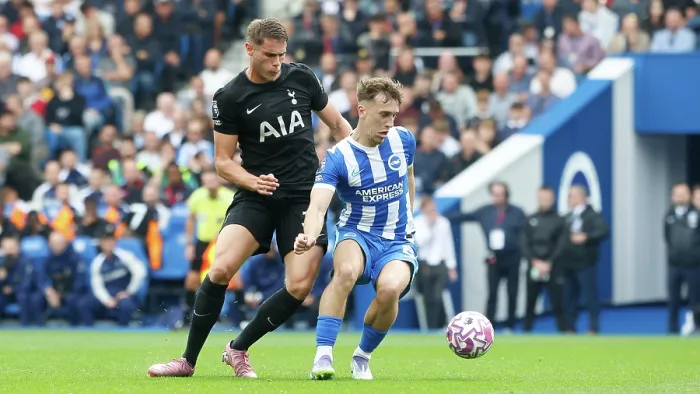 Framed Print : Brighton and Hove Albion v Tottenham Hotspur Premier League 20SEP25 Framed Print : Brighton and Hove Albion v Tottenham Hotspur Premier League 20SEP25