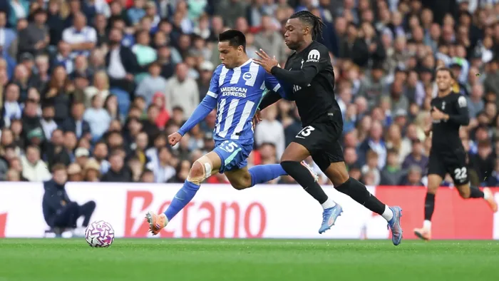Framed Print : Brighton and Hove Albion v Tottenham Hotspur Premier League 20SEP25 Framed Print : Brighton and Hove Albion v Tottenham Hotspur Premier League 20SEP25