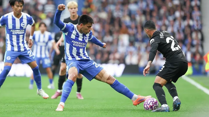 Framed Print : Brighton and Hove Albion v Tottenham Hotspur Premier League 20SEP25 Framed Print : Brighton and Hove Albion v Tottenham Hotspur Premier League 20SEP25