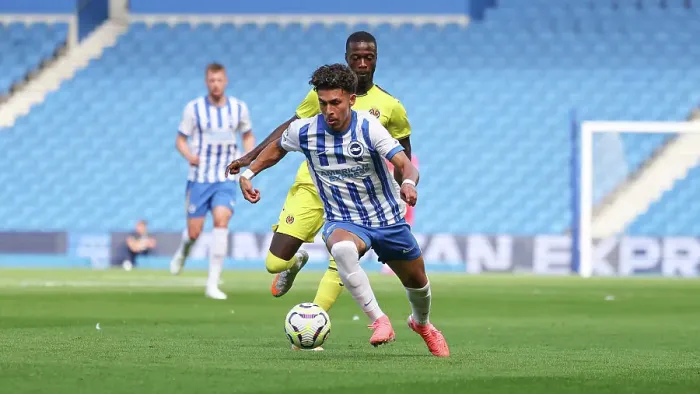Framed Print : Brighton and Hove Albion v Villarreal CF Pre Season Friendly 10AUG24 Framed Print : Brighton and Hove Albion v Villarreal CF Pre Season Friendly 10AUG24