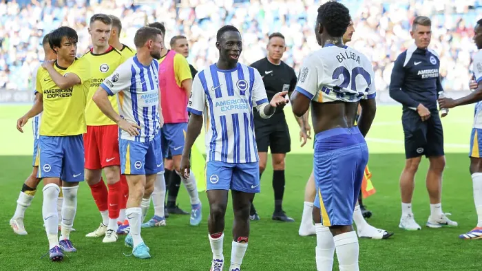 Framed Print : Brighton and Hove Albion v Villarreal CF Pre Season Friendly 10AUG24 Framed Print : Brighton and Hove Albion v Villarreal CF Pre Season Friendly 10AUG24