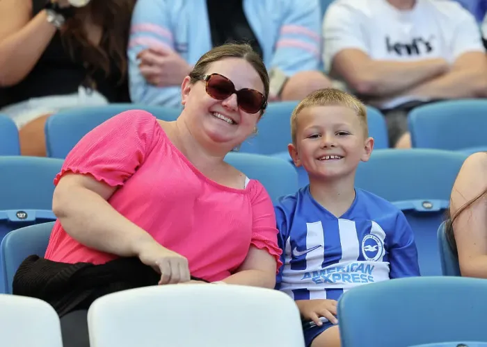 Framed Print : Brighton and Hove Albion v Villarreal CF Pre Season Friendly 10AUG24 Framed Print : Brighton and Hove Albion v Villarreal CF Pre Season Friendly 10AUG24