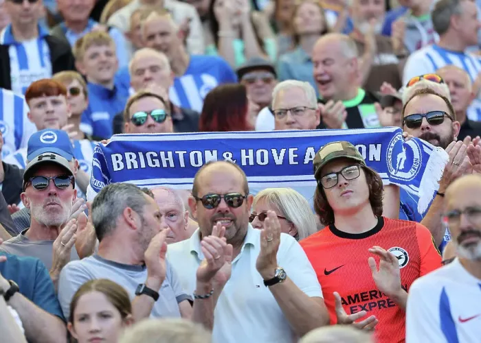 Framed Print : Brighton and Hove Albion v Villarreal CF Pre Season Friendly 10AUG24 Framed Print : Brighton and Hove Albion v Villarreal CF Pre Season Friendly 10AUG24