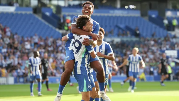 Framed Print : Brighton and Hove Albion v Wolfsburg Pre-Season Friendly 09AUG25 Framed Print : Brighton and Hove Albion v Wolfsburg Pre-Season Friendly 09AUG25