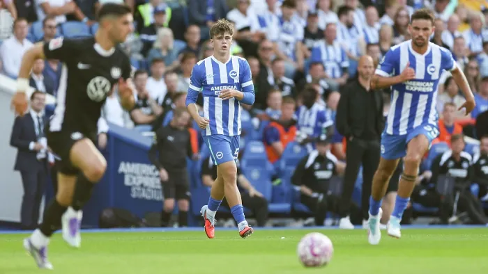 Framed Print : Brighton and Hove Albion v Wolfsburg Pre-Season Friendly 09AUG25 Framed Print : Brighton and Hove Albion v Wolfsburg Pre-Season Friendly 09AUG25