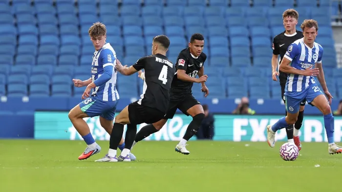 Framed Print : Brighton and Hove Albion v Wolfsburg Pre-Season Friendly 09AUG25 Framed Print : Brighton and Hove Albion v Wolfsburg Pre-Season Friendly 09AUG25