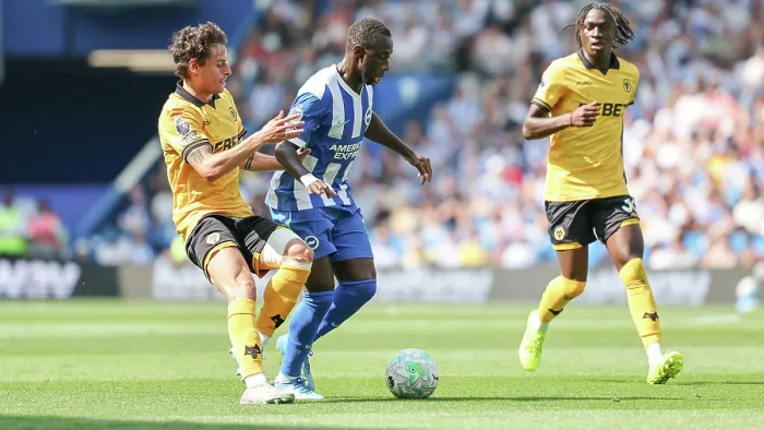 Framed Print : Brighton and Hove Albion v Wolverhampton Wanderers Premier League 09MAY26 Framed Print : Brighton and Hove Albion v Wolverhampton Wanderers Premier League 09MAY26