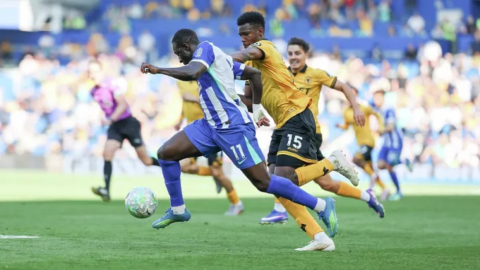 Framed Print : Brighton and Hove Albion v Wolverhampton Wanderers Premier League 09MAY26 Framed Print : Brighton and Hove Albion v Wolverhampton Wanderers Premier League 09MAY26