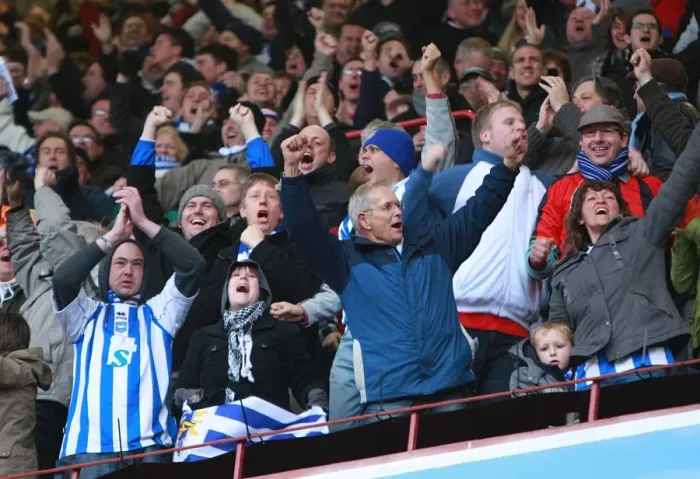Framed Print : Brighton & Hove Albion at Villa Park: Electric Atmosphere of the FA Cup 4th Round in 2010 (Withdean Era Crowd Shots) Framed Print : Brighton & Hove Albion at Villa Park: Electric Atmosphere of the FA Cup 4th Round in 2010 (Withdean Era Crowd Shots)