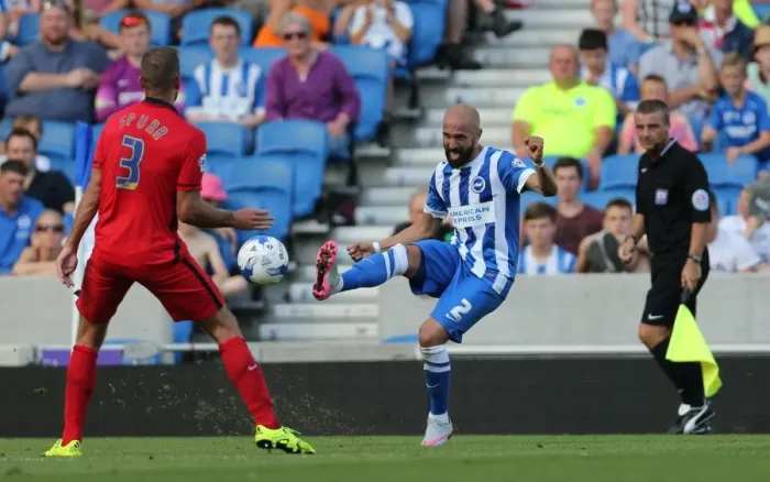 Framed Print : Brighton and Hove Albion vs. Blackburn Rovers: Sky Bet Championship Showdown at American Express Community Stadium (August 22, 2015) Framed Print : Brighton and Hove Albion vs. Blackburn Rovers: Sky Bet Championship Showdown at American Express Community Stadium (August 22, 2015)