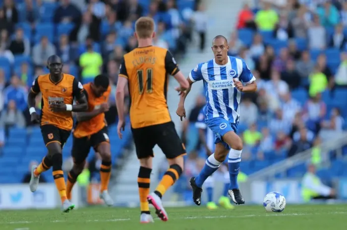 Framed Print : Brighton and Hove Albion vs. Hull City: Sky Bet Championship Showdown at American Express Community Stadium (September 12, 2015) Framed Print : Brighton and Hove Albion vs. Hull City: Sky Bet Championship Showdown at American Express Community Stadium (September 12, 2015)