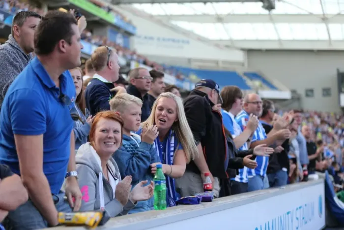 Framed Print : Brighton and Hove Albion vs. Hull City: Sky Bet Championship Showdown at American Express Community Stadium (September 12, 2015) Framed Print : Brighton and Hove Albion vs. Hull City: Sky Bet Championship Showdown at American Express Community Stadium (September 12, 2015)