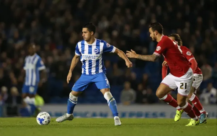Framed Print : Brighton and Hove Albion vs. Bristol City: Sky Bet Championship Showdown at American Express Community Stadium (October 2015) Framed Print : Brighton and Hove Albion vs. Bristol City: Sky Bet Championship Showdown at American Express Community Stadium (October 2015)