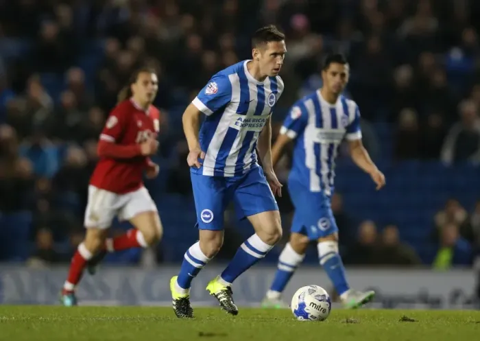Framed Print : Brighton and Hove Albion vs. Bristol City: Sky Bet Championship Showdown at American Express Community Stadium (October 2015) Framed Print : Brighton and Hove Albion vs. Bristol City: Sky Bet Championship Showdown at American Express Community Stadium (October 2015)