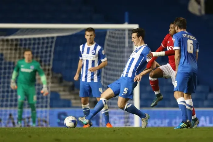 Framed Print : Brighton and Hove Albion vs. Bristol City: Sky Bet Championship Showdown at American Express Community Stadium (October 2015) Framed Print : Brighton and Hove Albion vs. Bristol City: Sky Bet Championship Showdown at American Express Community Stadium (October 2015)