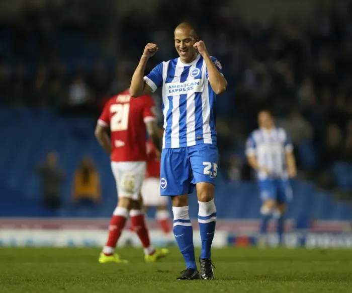 Framed Print : Brighton and Hove Albion vs. Bristol City: Sky Bet Championship Showdown at American Express Community Stadium (October 2015) Framed Print : Brighton and Hove Albion vs. Bristol City: Sky Bet Championship Showdown at American Express Community Stadium (October 2015)